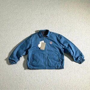 Carhartt WIP Reversible Denim Jacket Blue Workwear And Striped Print